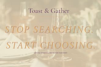 find the perfect venue and vendors for your event