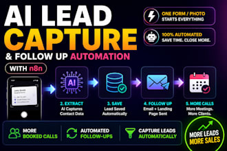 build ai lead capture and follow up automation with n8n