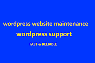 do wordpress website maintenance, backdoor and suspicious code cleanup