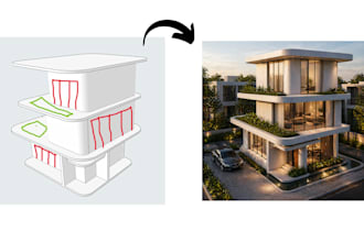 create ai architectural visualization and custom ai art images