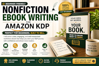 write a beginner friendly nonfiction ebook for amazon KDP