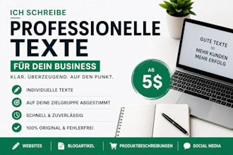 ich schreibe überzeugende texte für dein business