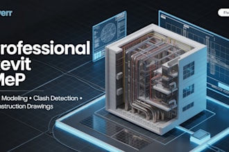 do revit mep bim modeling coordination, shop drawing, clash detection drafting