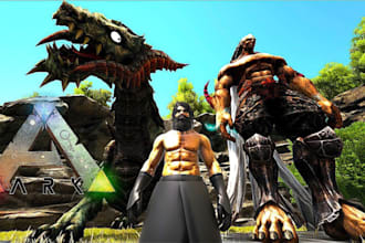 create a custom paint job for ark survival ascended