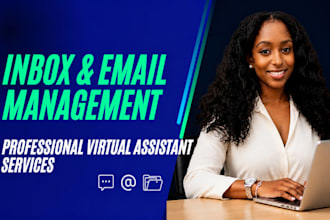 manage your email inbox and social media dms professionally