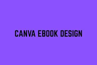 design canva ebook, work book, template design