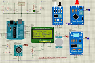 do arduino, esp32, stm32 circuit design and simulation