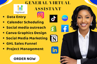 be executive virtual assistant social media manager ghl expert instagram mass dm