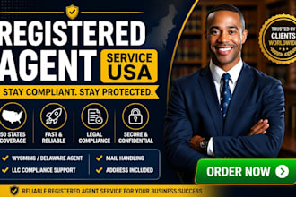 register US llc for non residents with ein registered agent and physical address