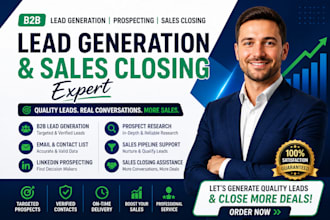 sales closer sales agent expert sales representative sales lead to close