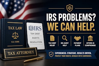 resolve your irs tax debt, audits, and payment plans
