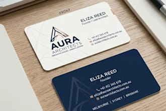 do a professional company logo and modern business card design