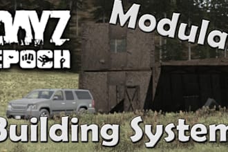 build base building system, dayz custom weapons, port 3d model assets gears skin