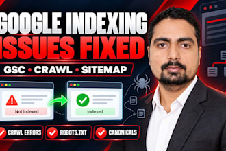 fix google search console indexing, crawl, and sitemap errors