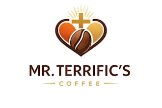 provide amazing faith inspired coffee logo design