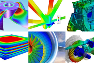 fea analysis, cfd analysis, product simulation for mechanical design validation