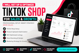 setup and promote your tiktok shop for sales and growth