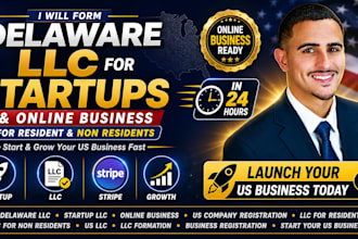 form delaware llc for startup and online business for resident and non residents