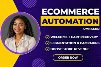 set up omnisend automation, integration, and abandoned cart emails