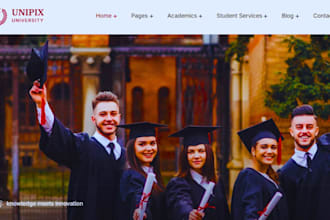 elearning website lms website educational website online course website
