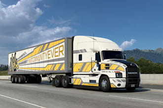 design custom ets 2 ats truck skins and professional liveries, ets2 ats