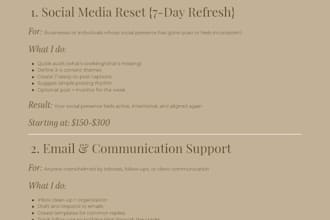 manage email, communications and executive support