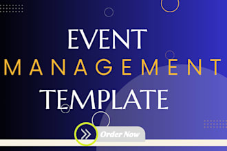 create wordpress  event management consultant, planner, or support