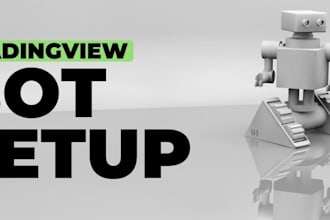 create an advance ctrader webhook bot, tradingview pine script, telegram bot nt8