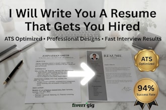write you a professional ats optimized resume