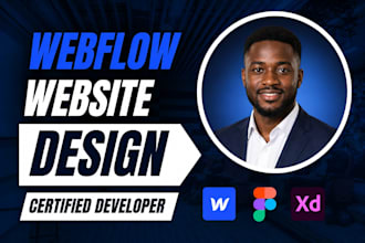 design webflow website webflow cms figma to webflow developer landing page