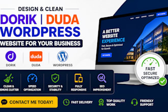 design dorik duda wordpress cleaning website for your business wordpress