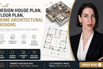 design house plan floor plan and home architectural drawings