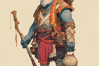 create dnd or rpg characters