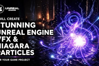 create unreal engine vfx in niagara particle system, unreal engine vfx