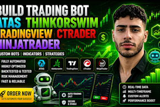 build trading bot atas thinkorswim tradingview ctrader ninjatrader