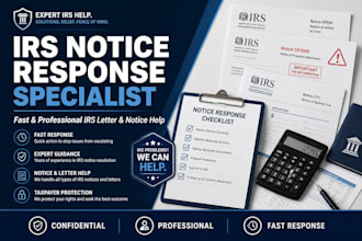 help you respond to irs notices and tax letters
