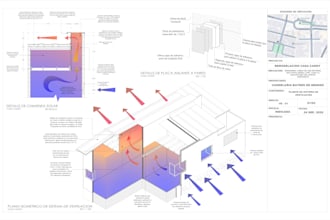 create clean and precise 2d autocad architectural drawings