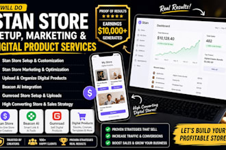 do stan store marketing, stan store promotion to increase sales fast in 3 days