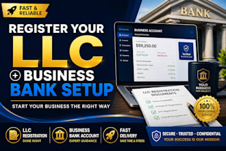 register USA llc and open USA bank with mercury, wise, stripe