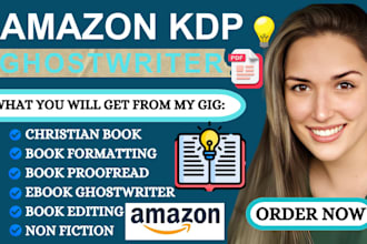 be your fiction book ghostwriter for romance and sci fi novels
