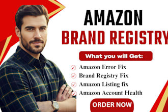 restore amazon health, fix product listings, and brand restrictions
