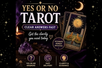 answer your yes or no questions with tarot clearly