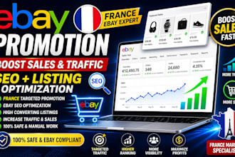 do france ebay promotion, ebay SEO, ebay product listing, france ebay lister