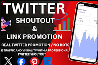 twitter shoutout, share website link, affiliate link promotion to 800m audience