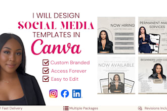 design canva social media templates for your business