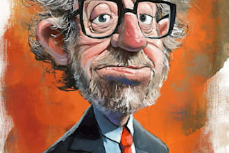 do a political cartoon art