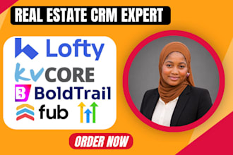 set up follow up boss CRM follow up boss automation follow up boss workflows va