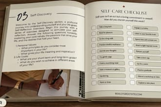 do journal design and formatting, digital planner, kdp journal, prayer journal