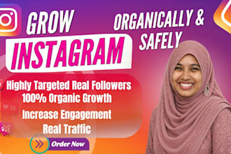 do instagram promotion for organic growth and real engagement