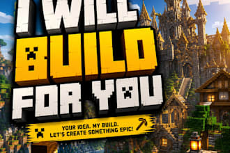 build professional minecraft bases, castles and maps